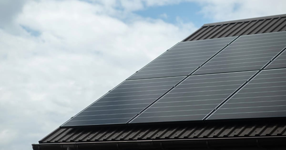 panneaux Full Black Trina Solar toiture maison